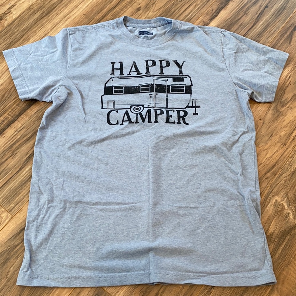 Happy Camper Medium Shirt State of Mine